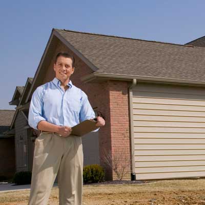 Inspector Near House